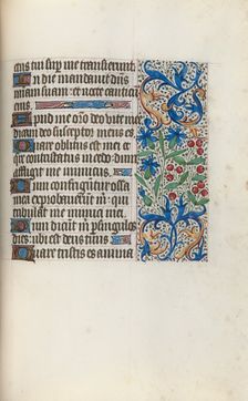 Book of Hours (Use of Rouen): fol. 130r, c. 1470. Creator: Master of the Geneva Latini (French, active Rouen, 1460-80)