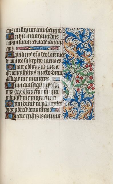 Book of Hours (Use of Rouen): fol. 130r, c. 1470. Creator: Master of the Geneva Latini (French, active Rouen, 1460-80).