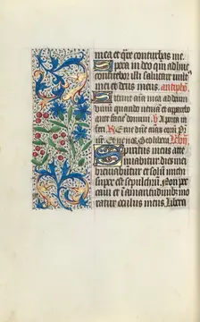 Book of Hours (Use of Rouen): fol. 130v, c. 1470. Creator: Master of the Geneva Latini (French, active Rouen, 1460-80)