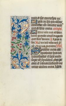 Book of Hours (Use of Rouen): fol. 130v, c. 1470. Creator: Master of the Geneva Latini (French, active Rouen, 1460-80)