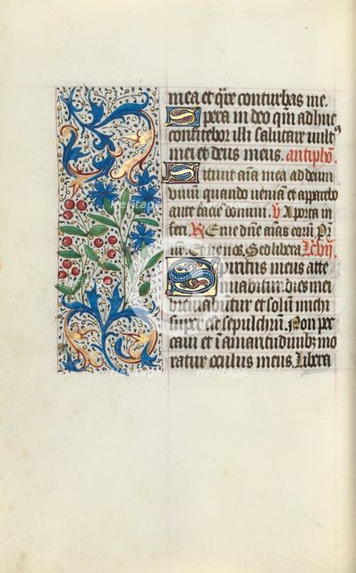 Book of Hours (Use of Rouen): fol. 130v, c. 1470. Creator: Master of the Geneva Latini (French, active Rouen, 1460-80).