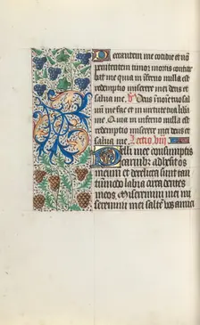 Book of Hours (Use of Rouen): fol. 131v, c. 1470. Creator: Master of the Geneva Latini (French, active Rouen, 1460-80)