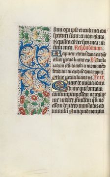 Book of Hours (Use of Rouen): fol. 132v, c. 1470. Creator: Master of the Geneva Latini (French, active Rouen, 1460-80)
