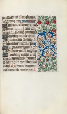 Book of Hours (Use of Rouen): fol. 137r, c. 1470. Creator: Master of the Geneva Latini (French, active Rouen, 1460-80)