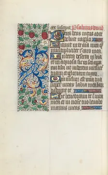 Book of Hours (Use of Rouen): fol. 137v, c. 1470. Creator: Master of the Geneva Latini (French, active Rouen, 1460-80)