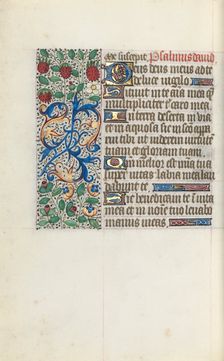 Book of Hours (Use of Rouen): fol. 137v, c. 1470. Creator: Master of the Geneva Latini (French, active Rouen, 1460-80)