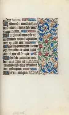 Book of Hours (Use of Rouen): fol. 134r, c. 1470. Creator: Master of the Geneva Latini (French, active Rouen, 1460-80)