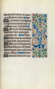 Book of Hours (Use of Rouen): fol. 135r, c. 1470. Creator: Master of the Geneva Latini (French, active Rouen, 1460-80)