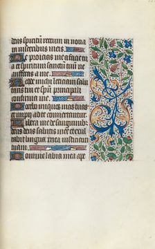 Book of Hours (Use of Rouen): fol. 135r, c. 1470. Creator: Master of the Geneva Latini (French, active Rouen, 1460-80)