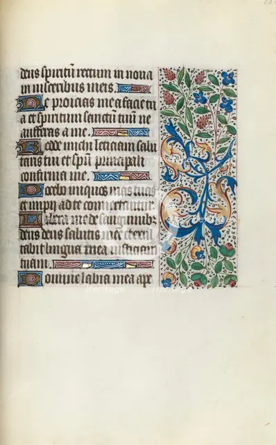 Book of Hours (Use of Rouen): fol. 135r, c. 1470. Creator: Master of the Geneva Latini (French, active Rouen, 1460-80).