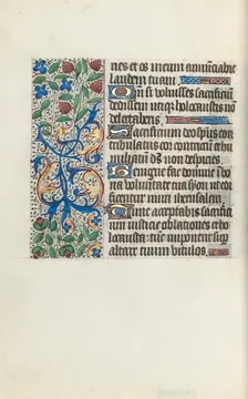 Book of Hours (Use of Rouen): fol. 135v, c. 1470. Creator: Master of the Geneva Latini (French, active Rouen, 1460-80)