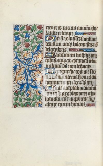 Book of Hours (Use of Rouen): fol. 135v, c. 1470. Creator: Master of the Geneva Latini (French, active Rouen, 1460-80).