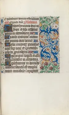 Book of Hours (Use of Rouen): fol. 136r, c. 1470. Creator: Master of the Geneva Latini (French, active Rouen, 1460-80)