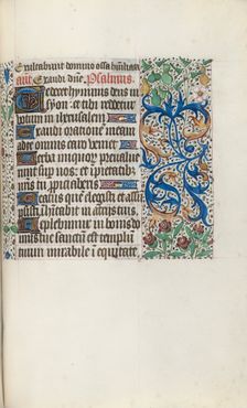 Book of Hours (Use of Rouen): fol. 136r, c. 1470. Creator: Master of the Geneva Latini (French, active Rouen, 1460-80)