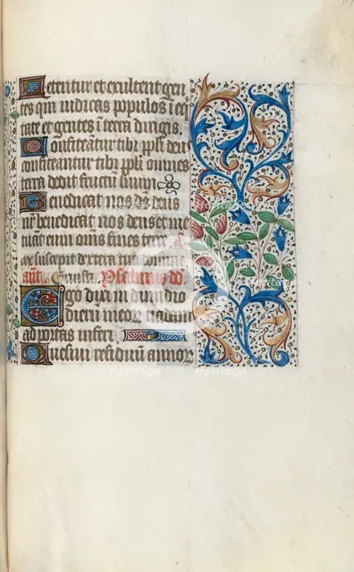 Book of Hours (Use of Rouen): fol. 139r, c. 1470. Creator: Master of the Geneva Latini (French, active Rouen, 1460-80).