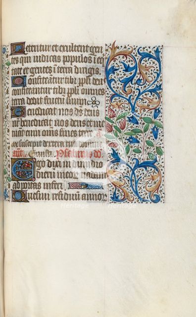 Book of Hours (Use of Rouen): fol. 139r, c. 1470. Creator: Master of the Geneva Latini (French, active Rouen, 1460-80).