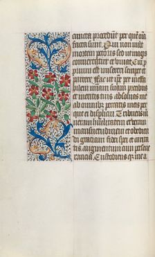 Book of Hours (Use of Rouen): fol. 24v, c. 1470. Creator: Master of the Geneva Latini (French, active Rouen, 1460-80)