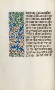 Book of Hours (Use of Rouen): fol. 25v, c. 1470. Creator: Master of the Geneva Latini (French, active Rouen, 1460-80)