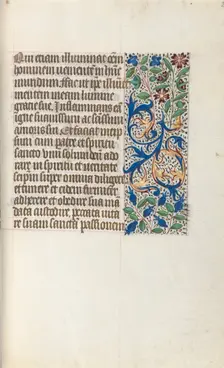 Book of Hours (Use of Rouen): fol. 26r, c. 1470. Creator: Master of the Geneva Latini (French, active Rouen, 1460-80)