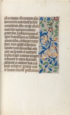 Book of Hours (Use of Rouen): fol. 26r, c. 1470. Creator: Master of the Geneva Latini (French, active Rouen, 1460-80)