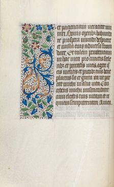 Book of Hours (Use of Rouen): fol. 26v, c. 1470. Creator: Master of the Geneva Latini (French, active Rouen, 1460-80)