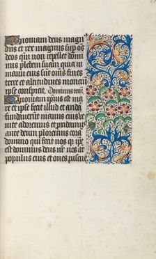 Book of Hours (Use of Rouen): fol. 29r, c. 1470. Creator: Master of the Geneva Latini (French, active Rouen, 1460-80)