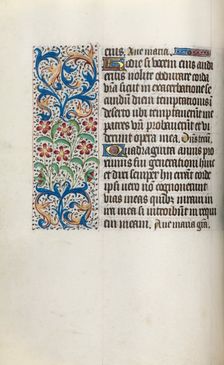 Book of Hours (Use of Rouen): fol. 29v, c. 1470. Creator: Master of the Geneva Latini (French, active Rouen, 1460-80)