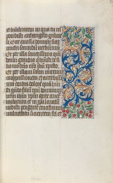 Book of Hours (Use of Rouen): fol. 20r, c. 1470. Creator: Master of the Geneva Latini (French, active Rouen, 1460-80)