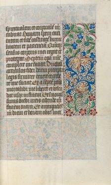 Book of Hours (Use of Rouen): fol. 22r, c. 1470. Creator: Master of the Geneva Latini (French, active Rouen, 1460-80)