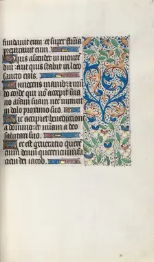 Book of Hours (Use of Rouen): fol. 34r, c. 1470. Creator: Master of the Geneva Latini (French, active Rouen, 1460-80)