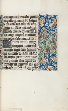 Book of Hours (Use of Rouen): fol. 35r, c. 1470. Creator: Master of the Geneva Latini (French, active Rouen, 1460-80)