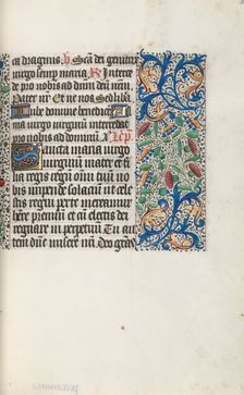 Book of Hours (Use of Rouen): fol. 35r, c. 1470. Creator: Master of the Geneva Latini (French, active Rouen, 1460-80)