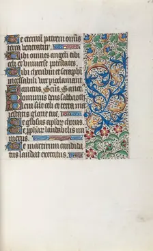 Book of Hours (Use of Rouen): fol. 37r, c. 1470. Creator: Master of the Geneva Latini (French, active Rouen, 1460-80)