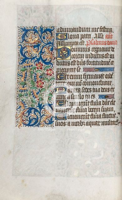 Book of Hours (Use of Rouen): fol. 39b, c. 1470. Creator: Master of the Geneva Latini (French, active Rouen, 1460-80).