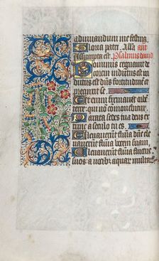 Book of Hours (Use of Rouen): fol. 39b, c. 1470. Creator: Master of the Geneva Latini (French, active Rouen, 1460-80)