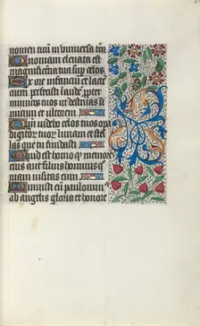 Book of Hours (Use of Rouen): fol. 31r, c. 1470. Creator: Master of the Geneva Latini (French, active Rouen, 1460-80)