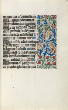 Book of Hours (Use of Rouen): fol. 31r, c. 1470. Creator: Master of the Geneva Latini (French, active Rouen, 1460-80)