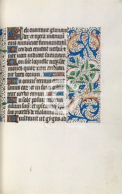 Book of Hours (Use of Rouen): fol. 32r, c. 1470. Creator: Master of the Geneva Latini (French, active Rouen, 1460-80).