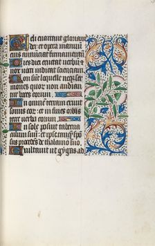 Book of Hours (Use of Rouen): fol. 32r, c. 1470. Creator: Master of the Geneva Latini (French, active Rouen, 1460-80)