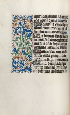 Book of Hours (Use of Rouen): fol. 32v, c. 1470. Creator: Master of the Geneva Latini (French, active Rouen, 1460-80)