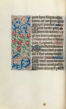 Book of Hours (Use of Rouen): fol. 47v, c. 1470. Creator: Master of the Geneva Latini (French, active Rouen, 1460-80)