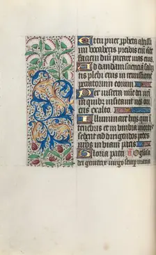 Book of Hours (Use of Rouen): fol. 48v, c. 1470. Creator: Master of the Geneva Latini (French, active Rouen, 1460-80)