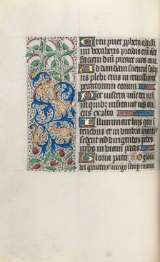 Book of Hours (Use of Rouen): fol. 48v, c. 1470. Creator: Master of the Geneva Latini (French, active Rouen, 1460-80)