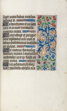 Book of Hours (Use of Rouen): fol. 40r, c. 1470. Creator: Master of the Geneva Latini (French, active Rouen, 1460-80)