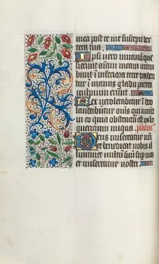 Book of Hours (Use of Rouen): fol. 40v, c. 1470. Creator: Master of the Geneva Latini (French, active Rouen, 1460-80)