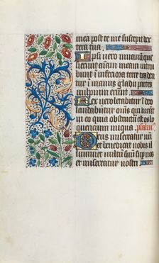 Book of Hours (Use of Rouen): fol. 40v, c. 1470. Creator: Master of the Geneva Latini (French, active Rouen, 1460-80)