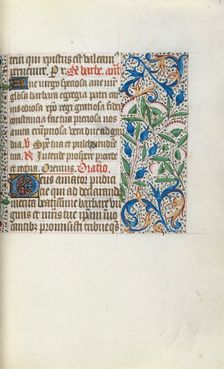 Book of Hours (Use of Rouen): fol. 54r, c. 1470. Creator: Master of the Geneva Latini (French, active Rouen, 1460-80)