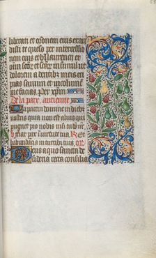 Book of Hours (Use of Rouen): fol. 55r, c. 1470. Creator: Master of the Geneva Latini (French, active Rouen, 1460-80)