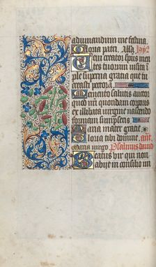 Book of Hours (Use of Rouen): fol. 56v, c. 1470. Creator: Master of the Geneva Latini (French, active Rouen, 1460-80)