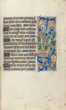 Book of Hours (Use of Rouen): fol. 57r, c. 1470. Creator: Master of the Geneva Latini (French, active Rouen, 1460-80)